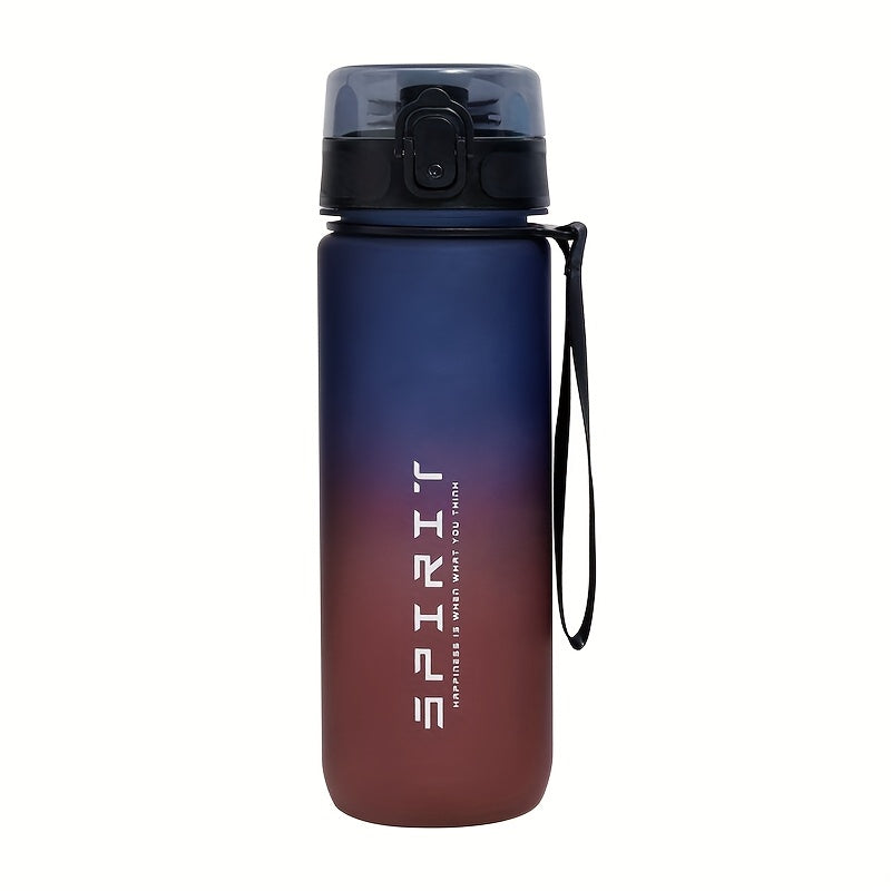 Large Capacity Frosted Sports Water Bottle Leak Proof BPA Free Easy to Carry