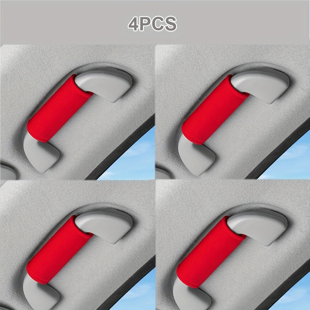 Avtomobil ichki bezaklari yumshoq tutqich qopqog'i, avtomobil eshigi himoyachisi, 2 dona