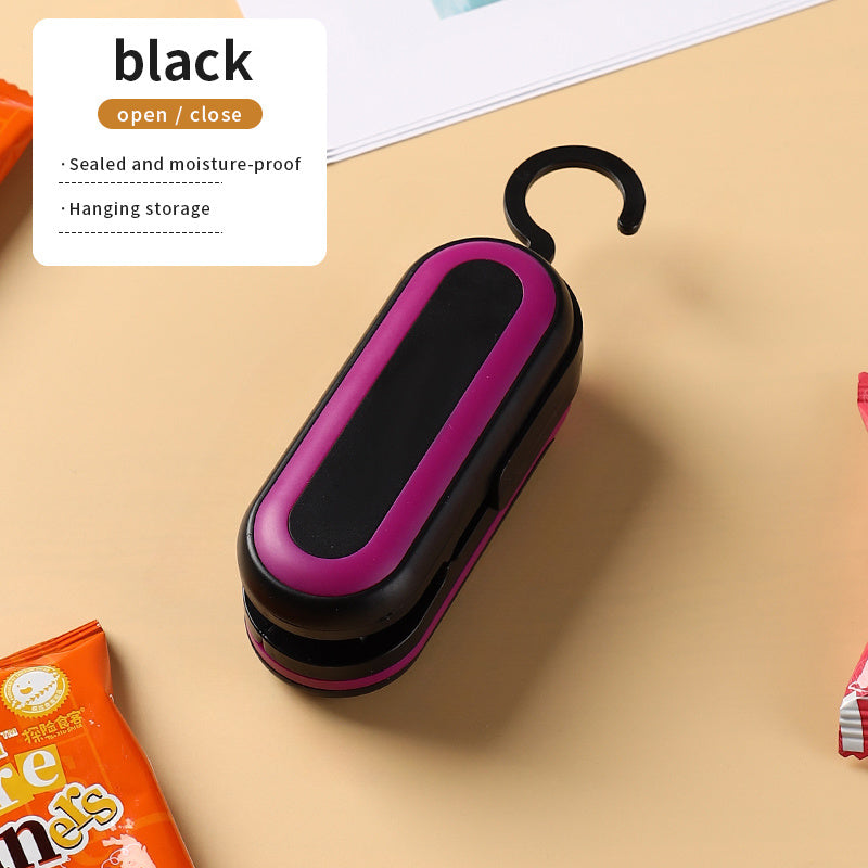 Mini Food Sealer and Cutter Battery-Powered Heat Sealer for Food Preservation