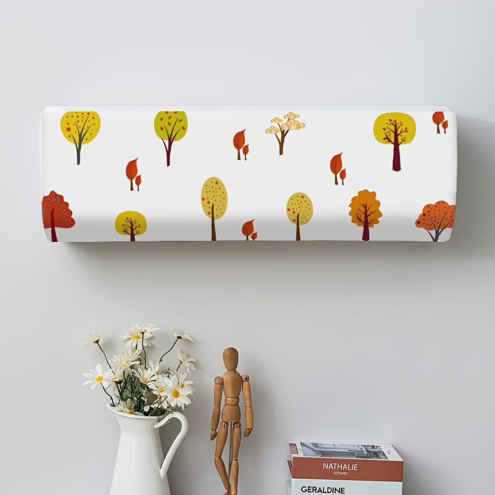 Добавьте немного скандинавского стиля в вашу гостиную или спальню с помощью этого пластикового чехла для кондиционера. Защитите свой блок от пыли и мусора без необходимости в электричестве, добавив современную эстетику в декор вашего дома.