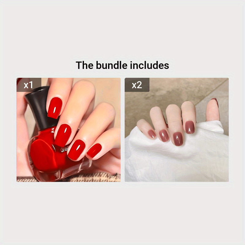 Juego de 24 piezas de uñas cortas cuadradas para mujer en colores sólidos con purpurina