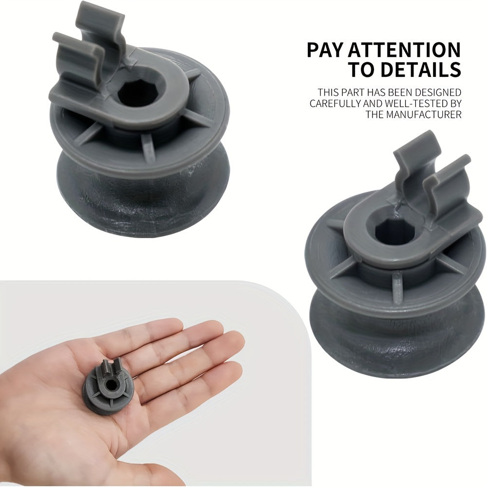 Set of 4 Plastic Upper Dishrack Roller Wheels for Dishwasher Models 4581DD9001B PS3523050