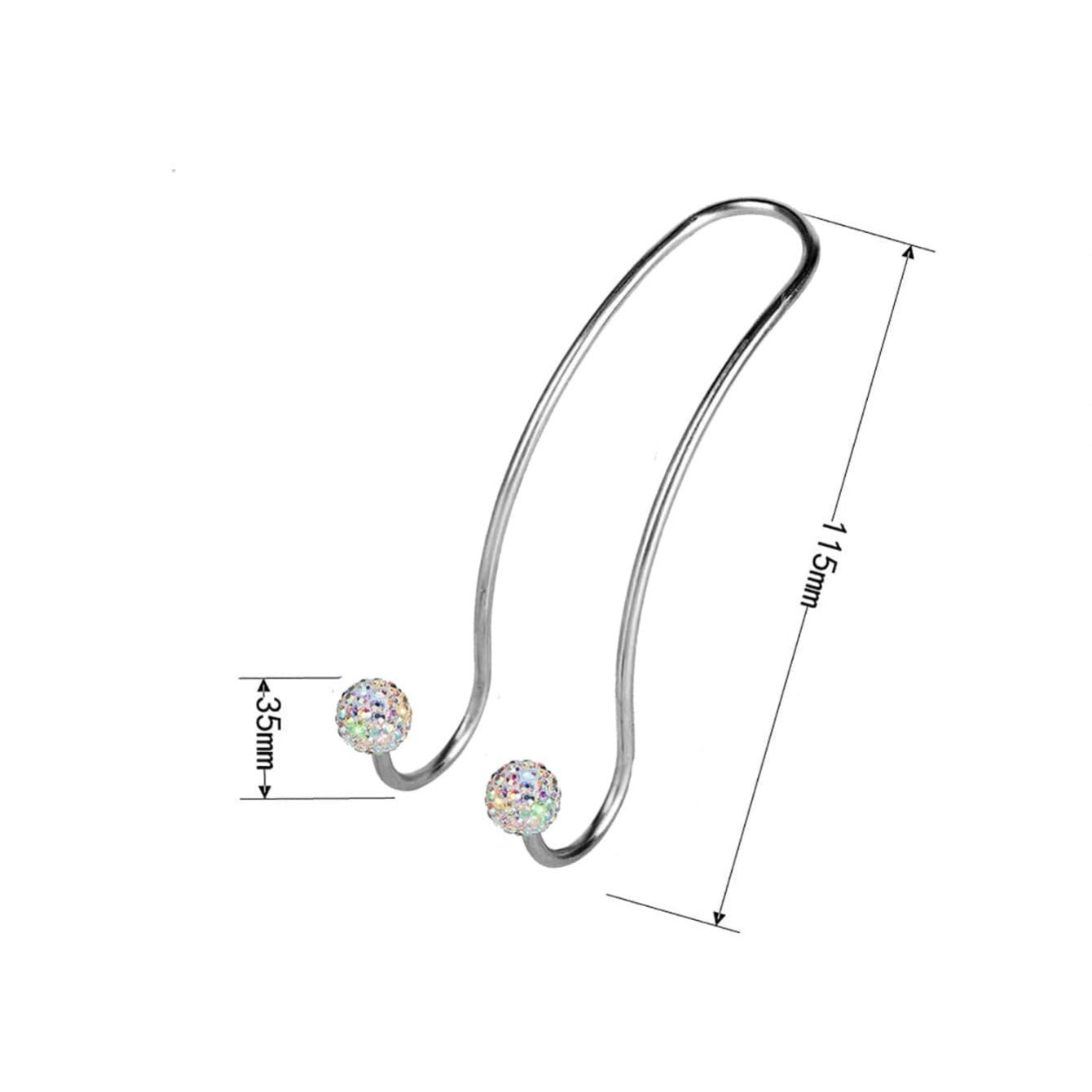 Car Seat Stainless Steel Storage Hook for Vehicles Durable Organizer