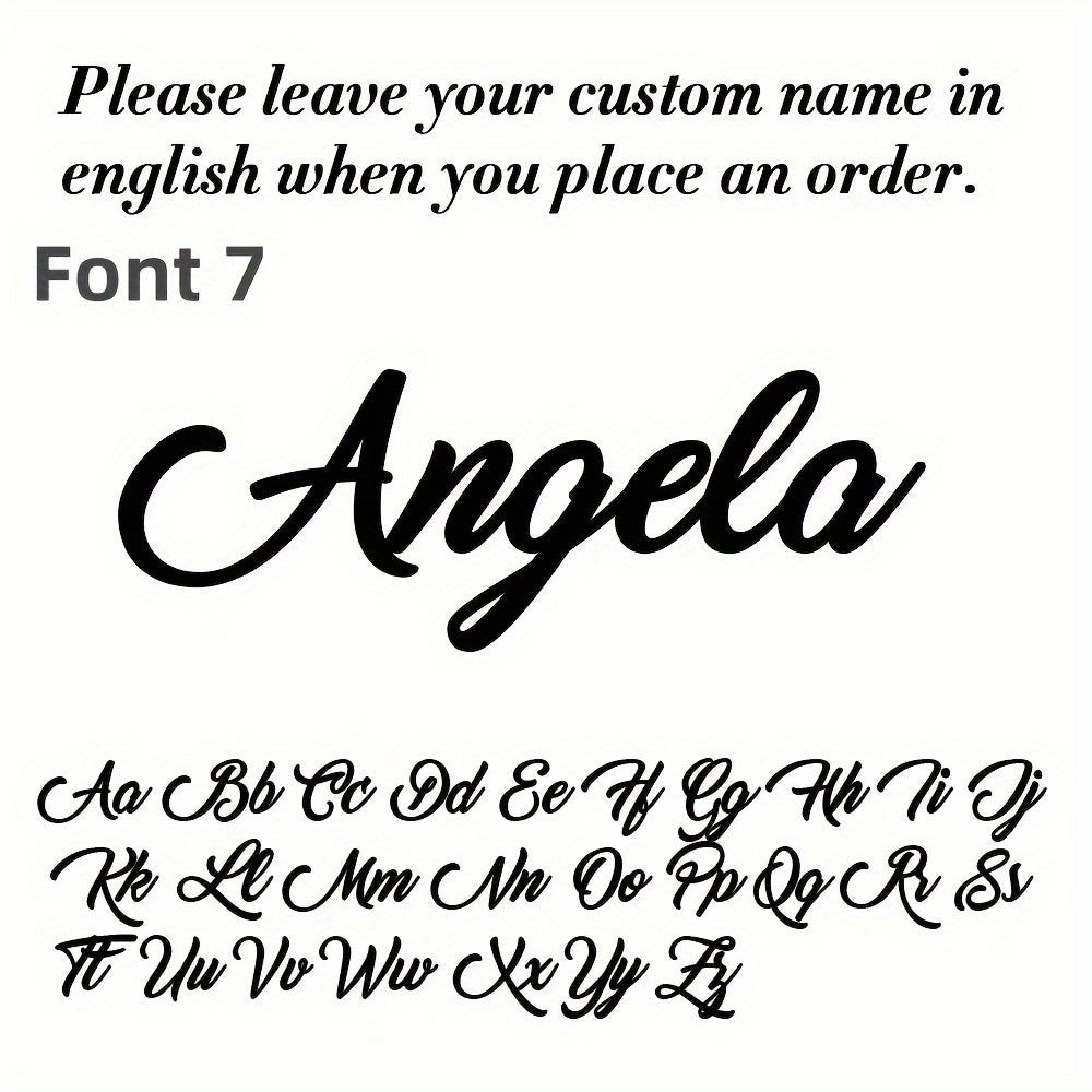 Personalized Cuban Name Necklace Handcrafted Nameplate Jewelry for Men and Dad