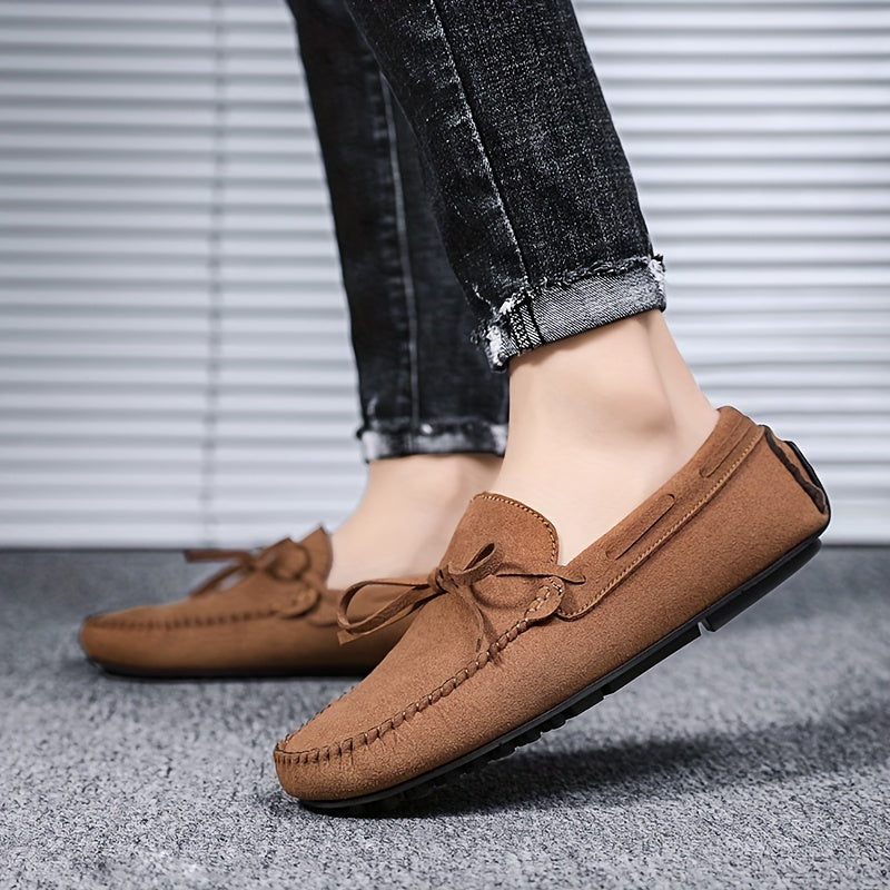 Men's Slip-On Indoor Outdoor House Shoes Solid Fiber Rubber Casual Comfortable