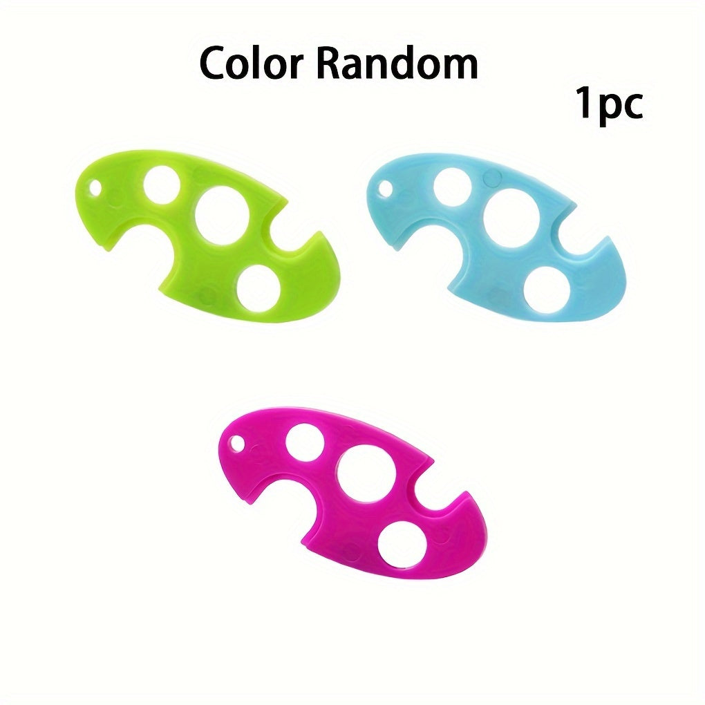 Colorful Plastic Oil Bottle Opener with Roller Ball for Easy Cap Removal