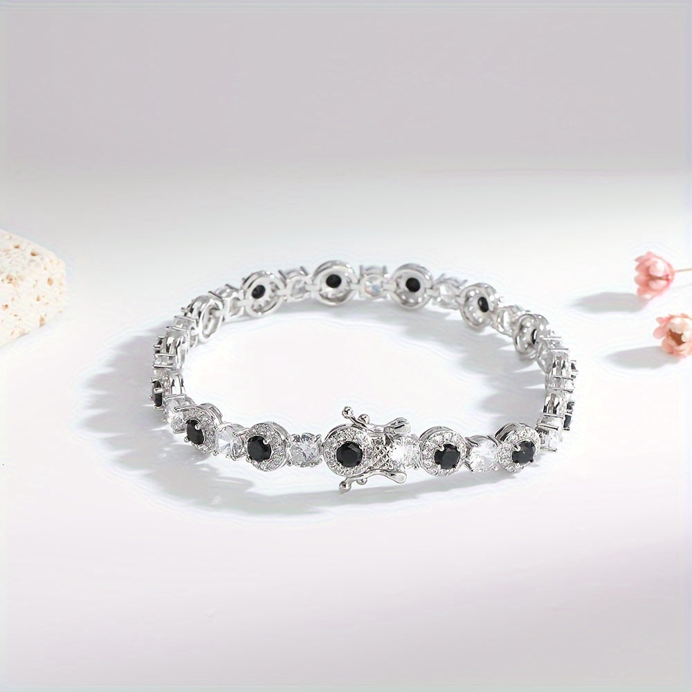 Moissanite Tennis Necklace 28 Carats D VVS1 Silver Feminine Birthstone