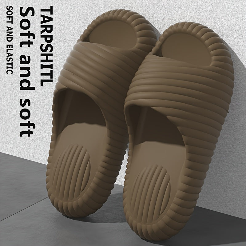 Women's Comfortable EVA Slippers Open Toe Slides for Casual Wear