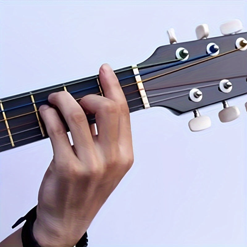 6-ta bo'yalgan rangli gitara simlari akustik gitara uchun bardoshli, chirishga qarshi