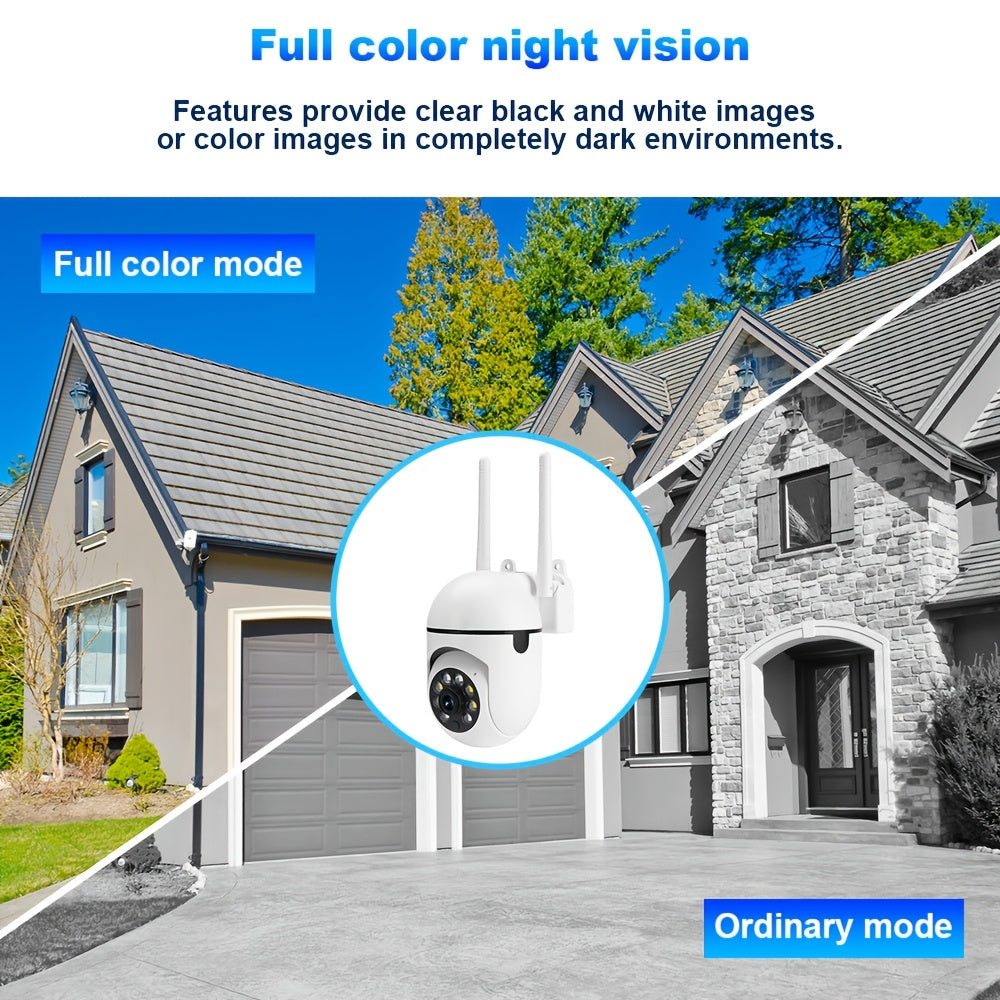 Wireless Security Cameras 1080P HD Night Vision Two-Way Audio Pan Tilt Zoom Motion Tracking for Home Security Pets Elderly Kids