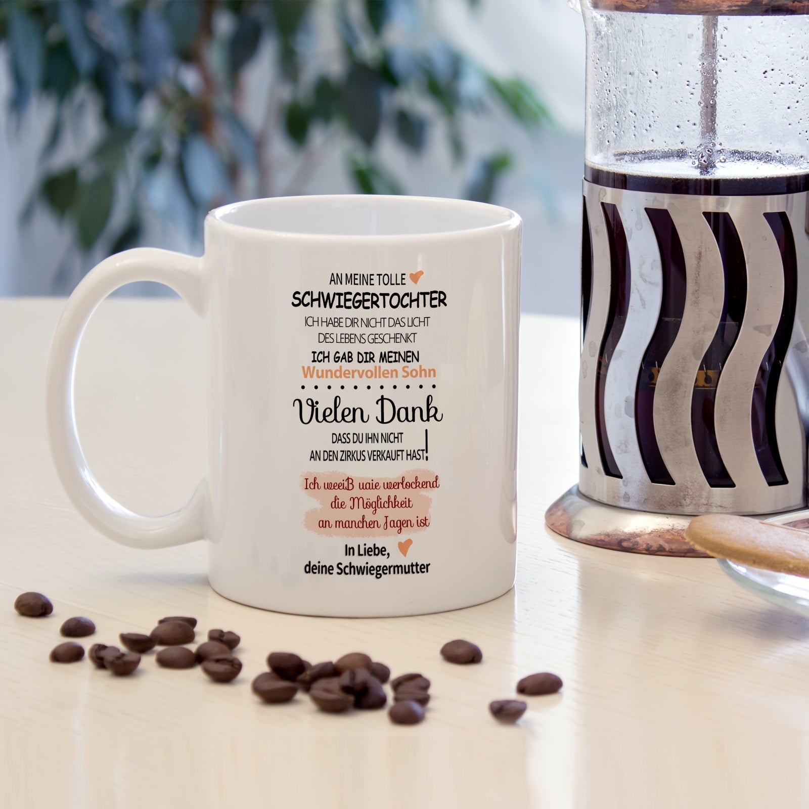 Coffee Mug for Daughter-in-Law Personalized Gift Birthday Holiday Ceramic 11oz