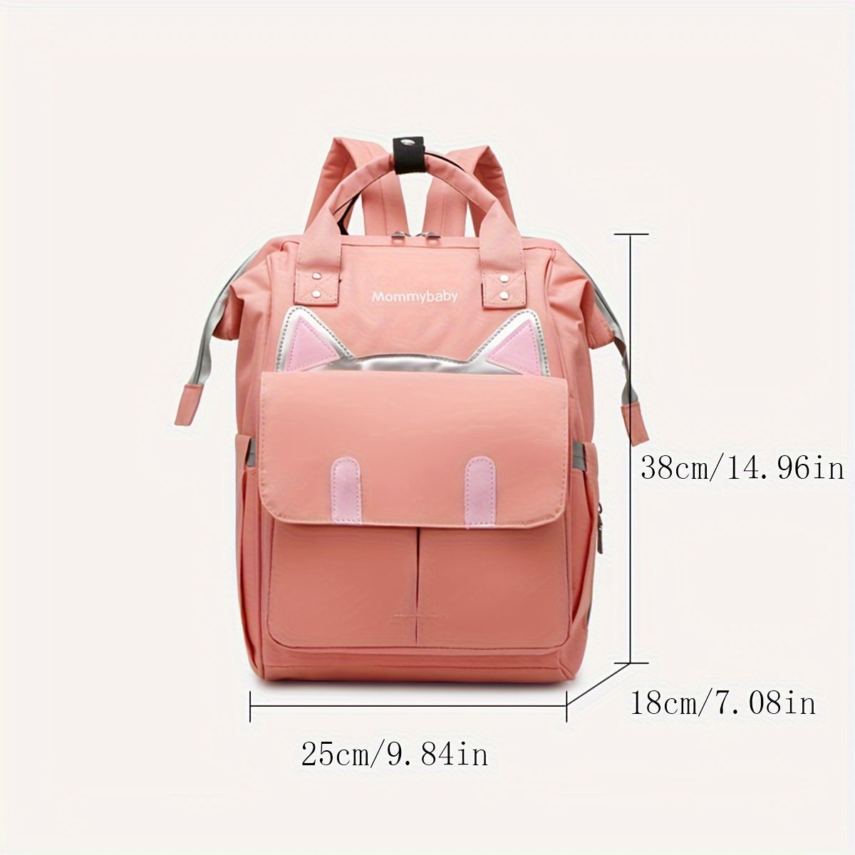 Multi-Functional Baby Mommy Backpack with Large Capacity for Outdoor Use