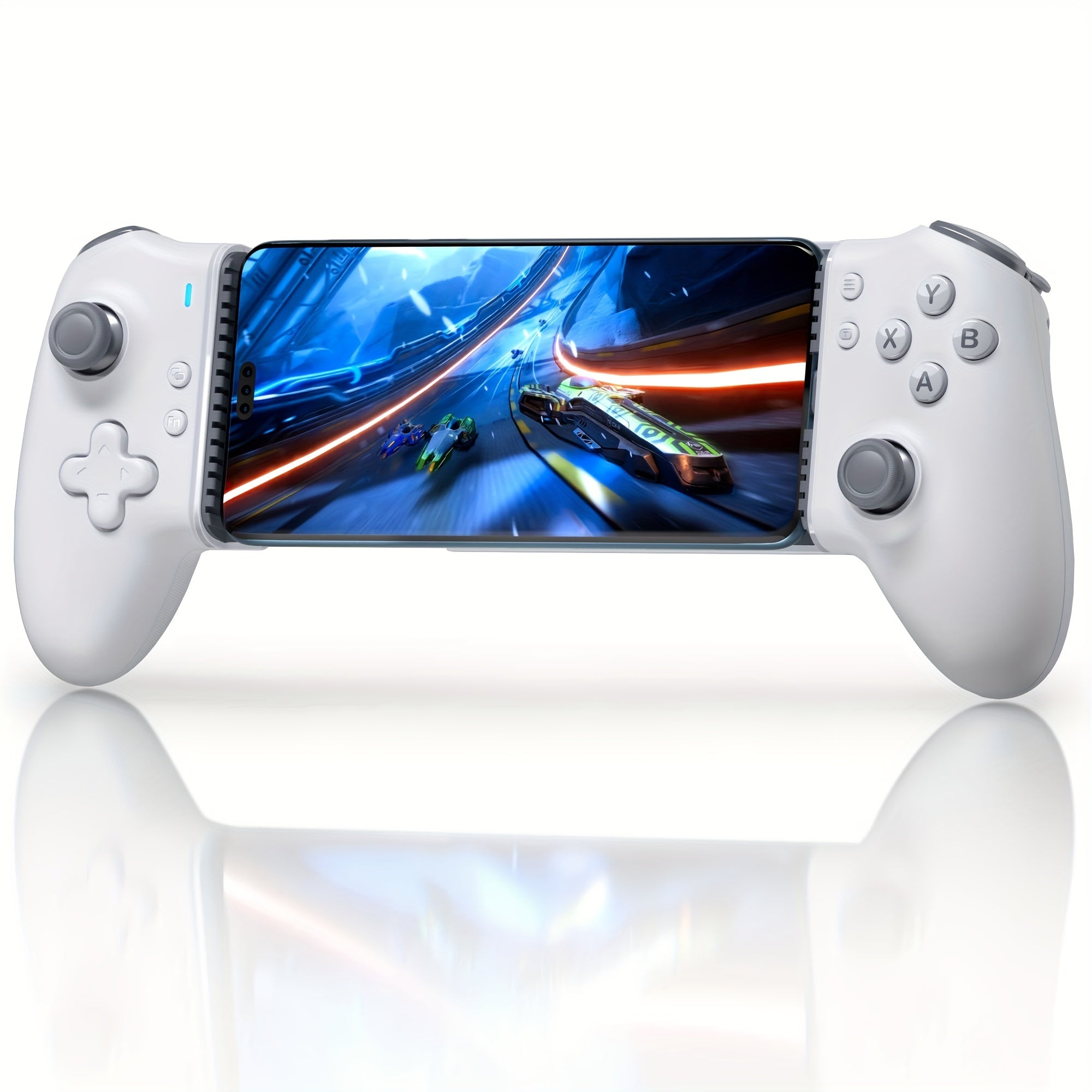 Mobile Gaming Controller for Android and iPhone 15 Series Wireless Bluetooth Vibration Feedback Mechanical Buttons