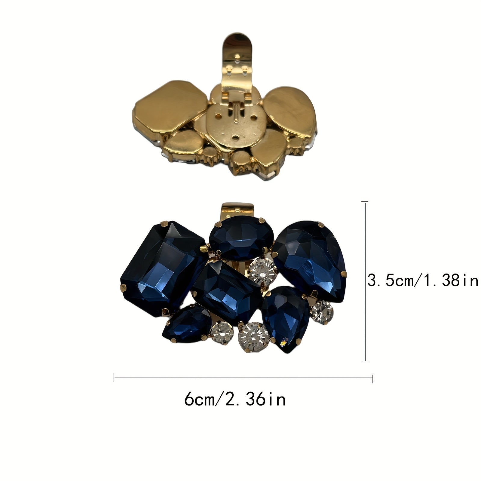 Women's Shoe Flower Jewelry Detachable Clip On Multi-Color Blossom for Heels Sandals