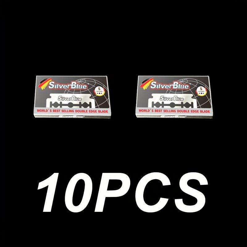 Men Women Double-Sided Stainless Steel Razor Blades 5/10/20 Pcs Sharp Comfortable