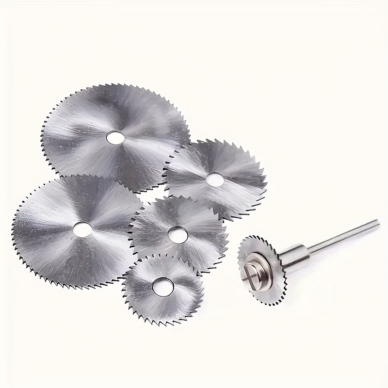 Set of 7/8 High Speed Steel Cutting Blades for Woodworking Plastic Metal
