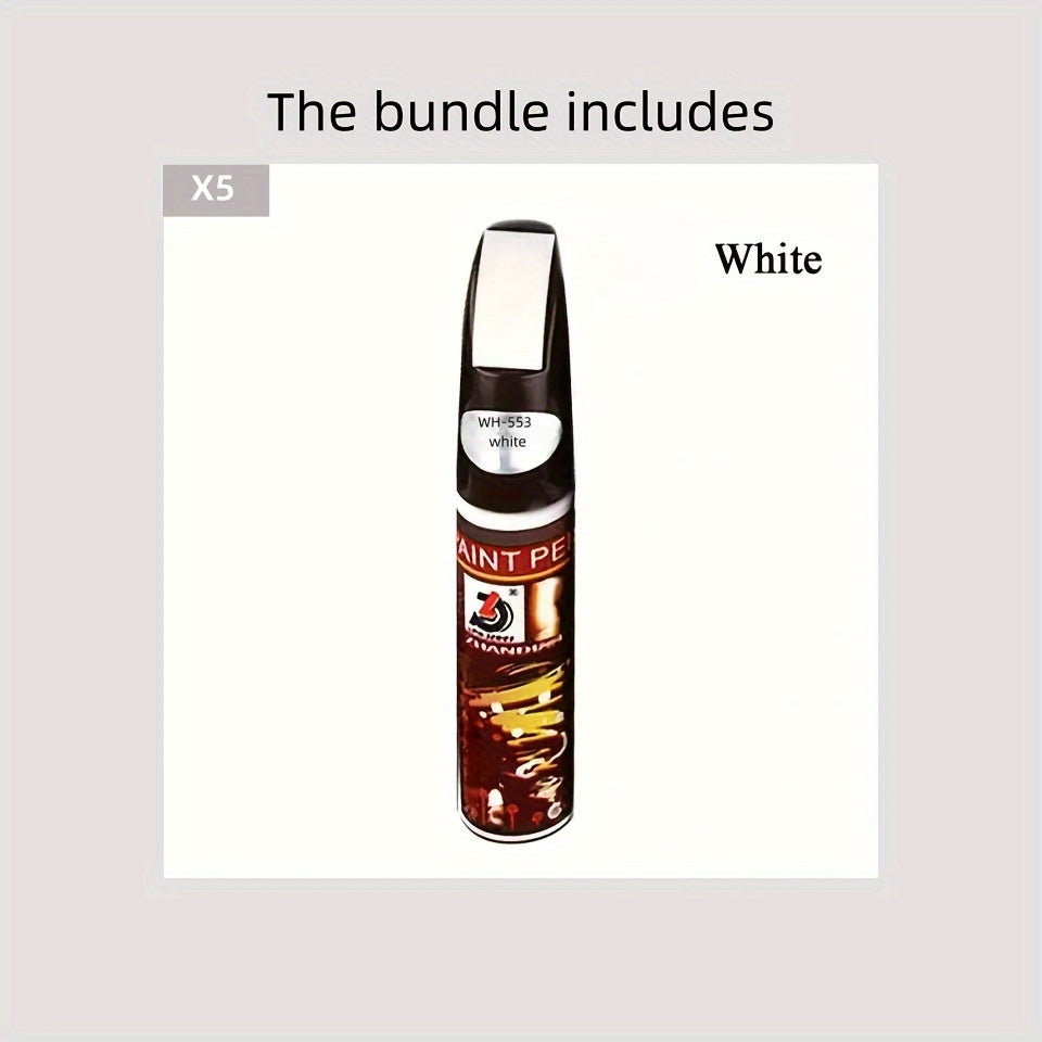 Карандаш для ремонта царапин на автомобиле 1/5 шт. Многоцветный для подкраски автомобилей