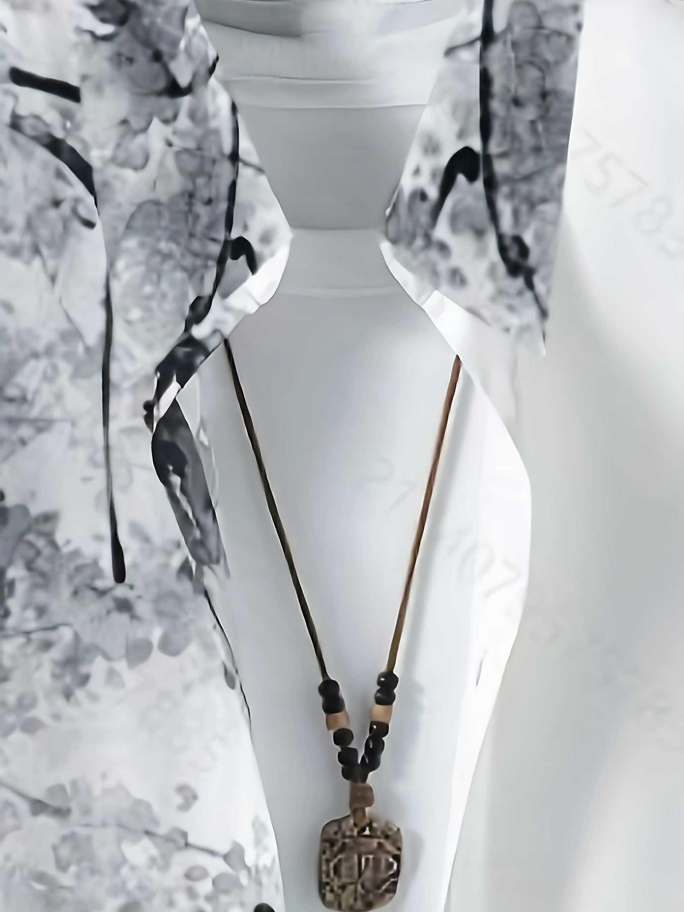 Men's Casual Outfit Polyester Tropical Pattern Spring Fall