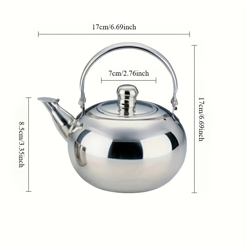 Uy va ofis uchun filtrlash bilan 1L zanglamaydigan po'latdan yasalgan choynak