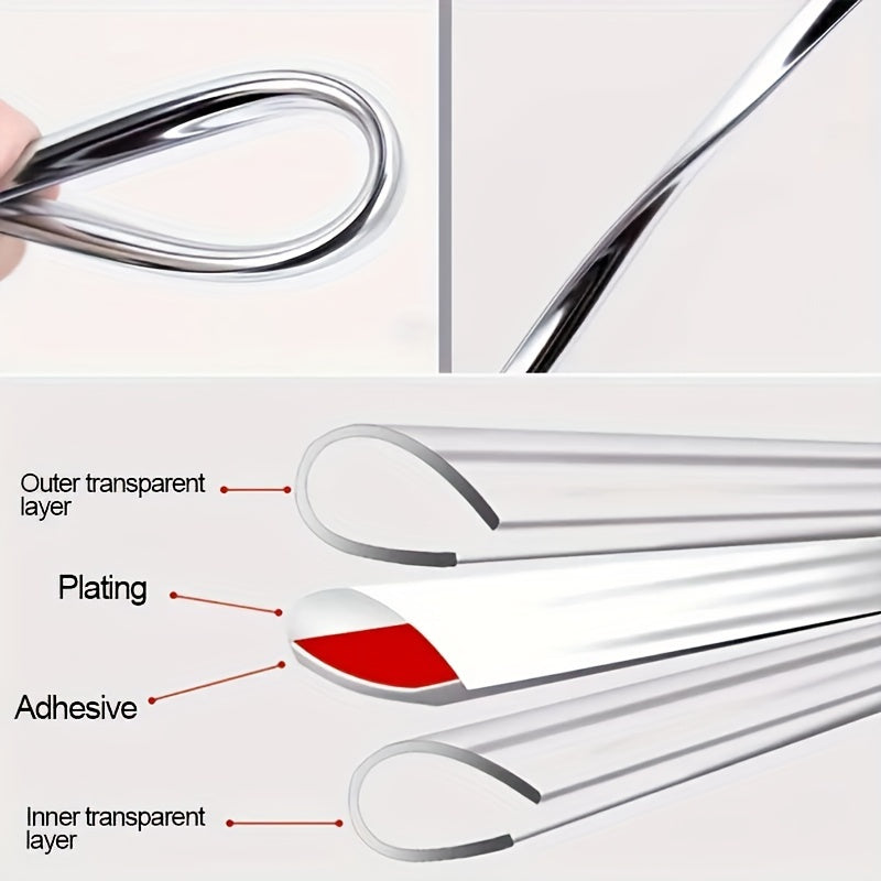 Avtomobil aksessuarlari Anti-tortishish chiziq 5M eshik chetini himoya qilish uchun yopingil va himoya qiluvchi yopingil