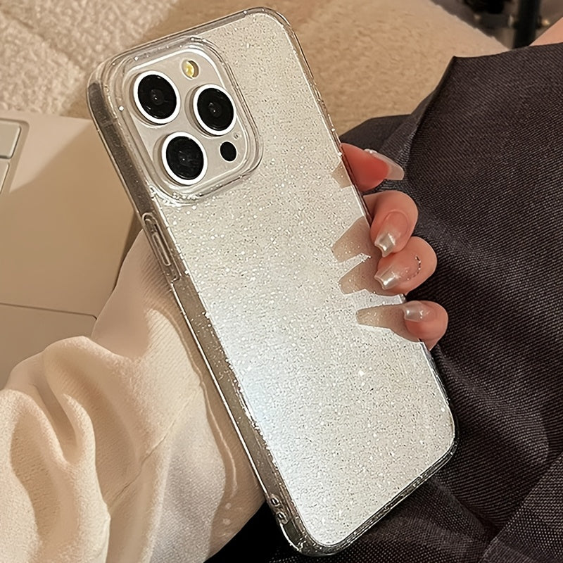 Turli iPhone modellari bilan mos keladigan shaffof akril porloq qattiq qoplama, oddiy, nafis va rangsizlanishga chidamli.