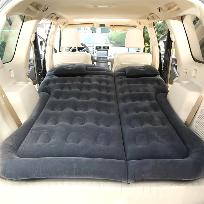 Inflatable Car Trunk Bed for SUVs Back Seat Travel Mattress Camping Air Mattress