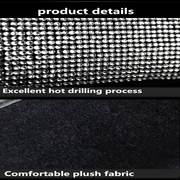 Uniseks sun'iy olmos qo‘ltiq qopqog‘i avtomobil terisi himoya yostiqchalari pad