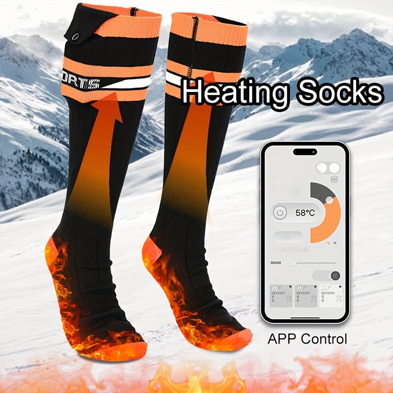 Uniseks isitiladigan paypoq, qayta tiklanadigan elektr paypoqlar, lagerga, chang'ida va piyoda yurishda foydalanish uchun