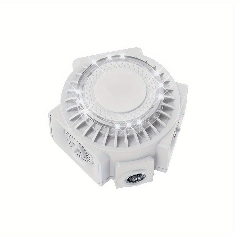 Cappsu Soundwave технология Репеллент для грызунов - USB-зарядка, высокочастотный отпугиватель вредителей с 3 динамиками и датчиком движения. Эффективен против мышей, белок, крыс в доме, чердаке, гараже, автодоме.