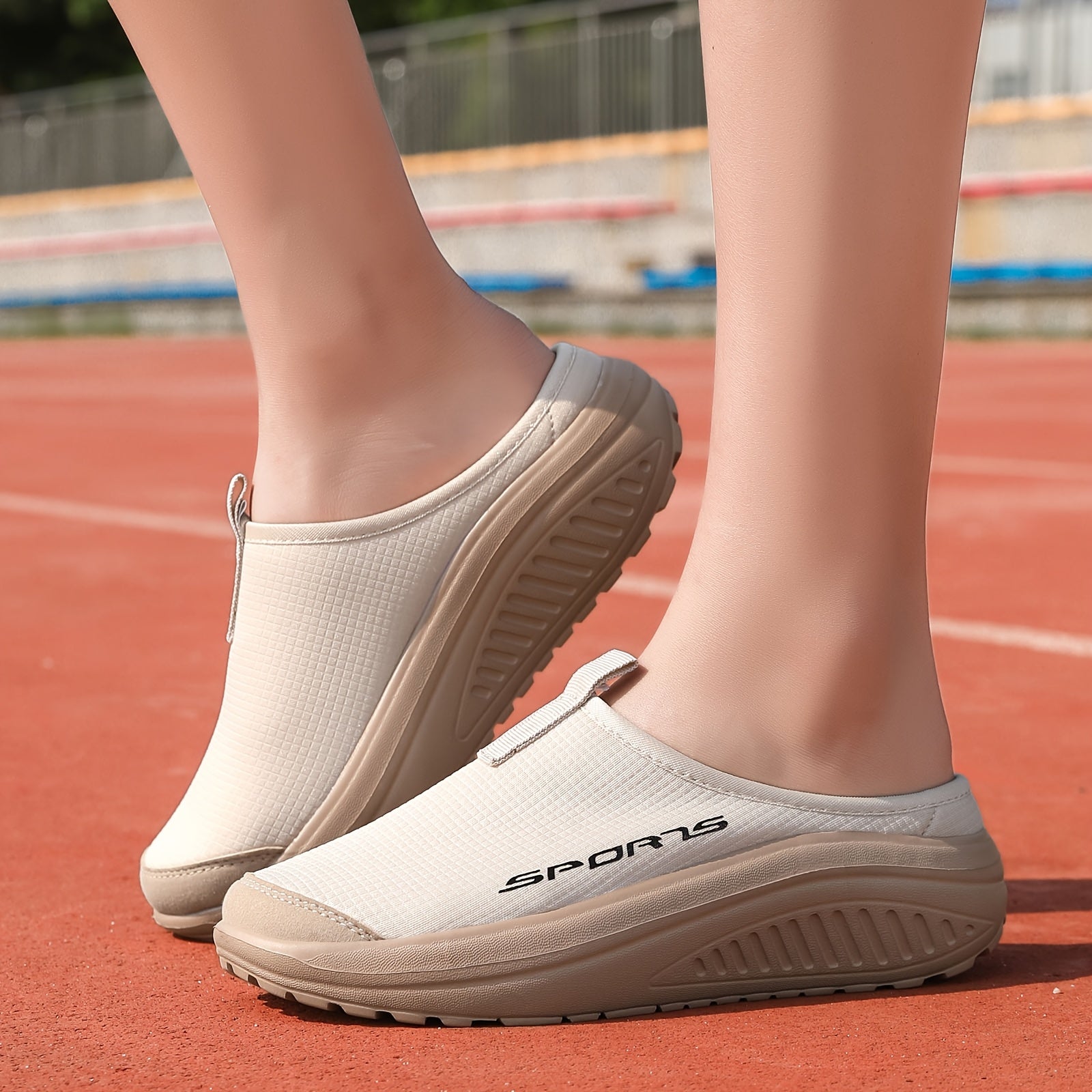 Zapatos casuales para mujer de suela delgada, tela transpirable, para interiores y exteriores