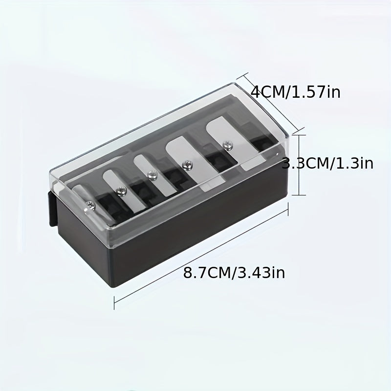 Qoshlar va ko'z liner uchun makiyaj qalamini qirqish uchun qirqish