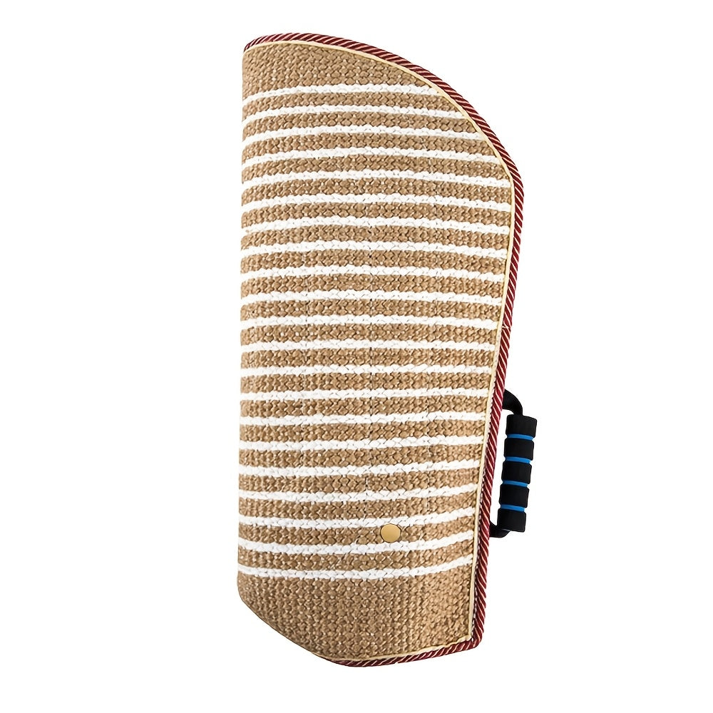 Прочная джутовая рукавица для дрессировки собак крупных пород, уличная защита от укусов, защитный рукав