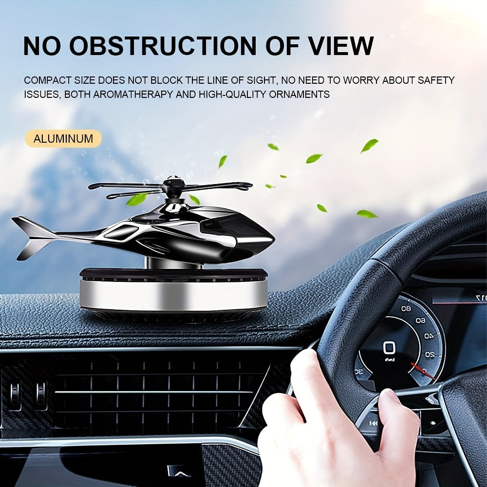 Solar Car Diffuser Air Freshener with 2 Fragrances for Vehicle and Home