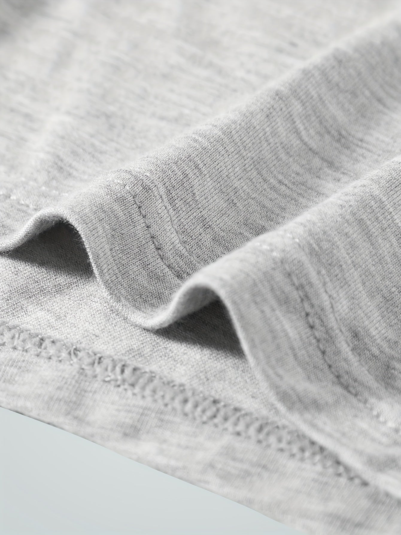 Men's Boxer Briefs Set of 3 Breathable Soft Stretchy Cotton-Viscose Black Gray Blue