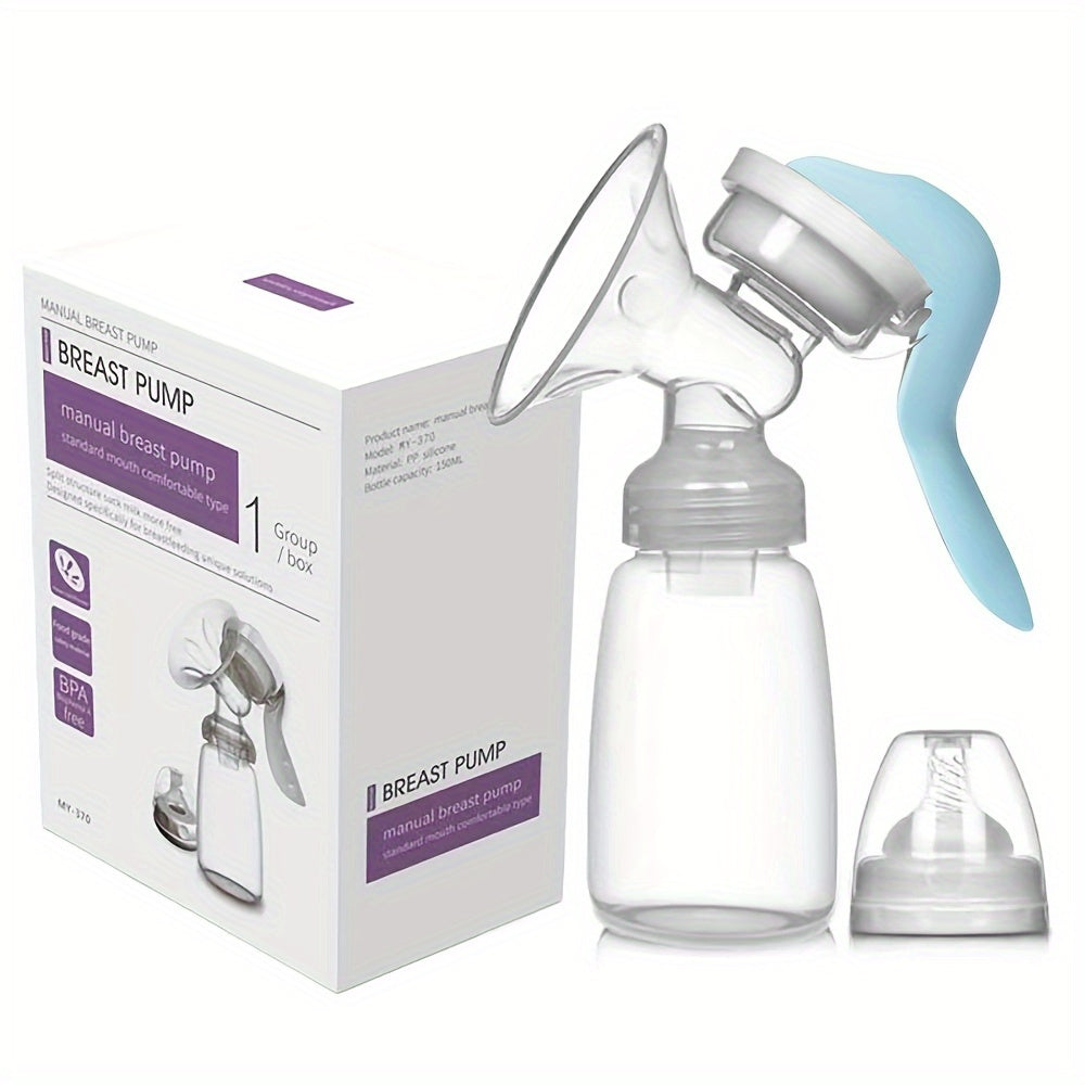 5oz Portable Manual Breast Pump BPA-Free for New Moms Postpartum Nursing