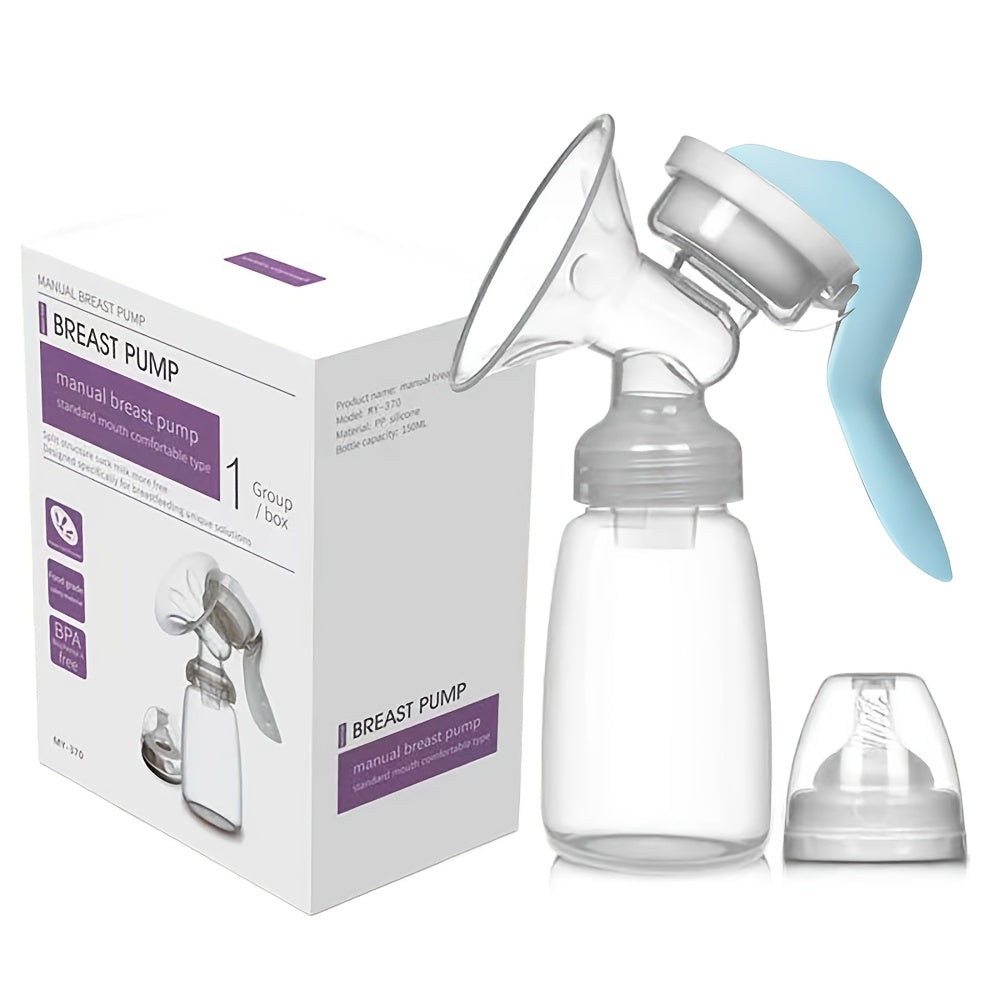 5oz Portable Manual Breast Pump BPA-Free for New Moms Postpartum Nursing
