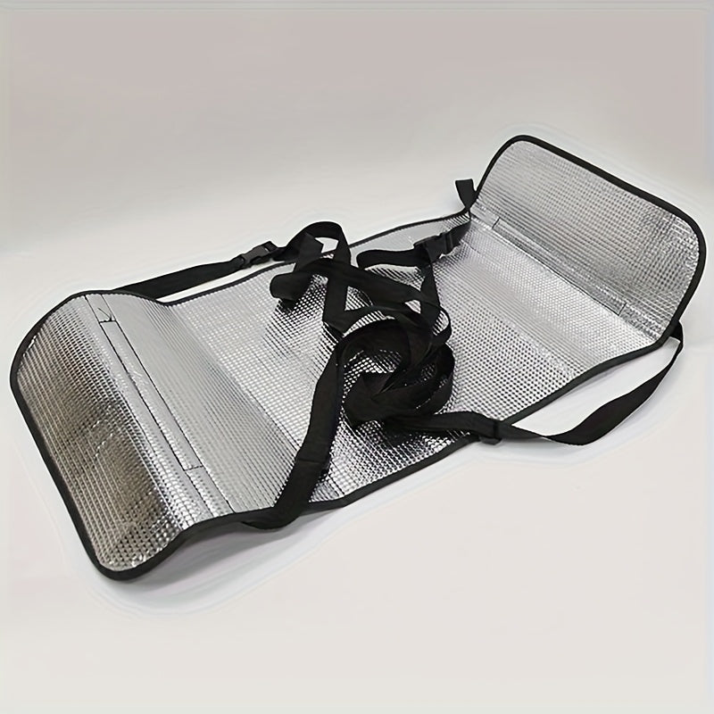 Dual-Sided Aluminum Foil Air Conditioner Cover UV Protection Weatherproof Outdoor AC Unit