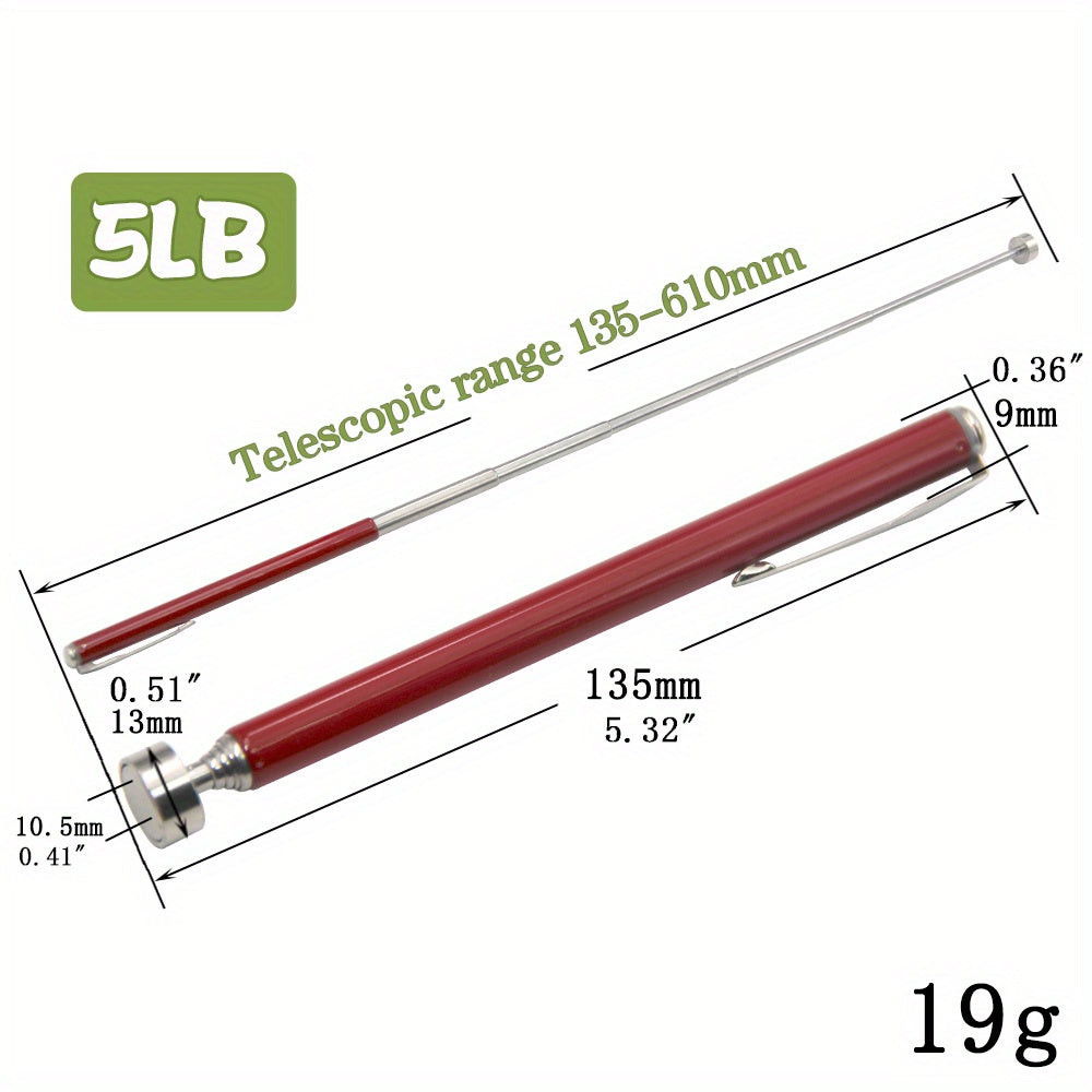 Magnetic Pickup Tool Pen-Shaped Telescopic Magnetic Magnet with Strong Suction