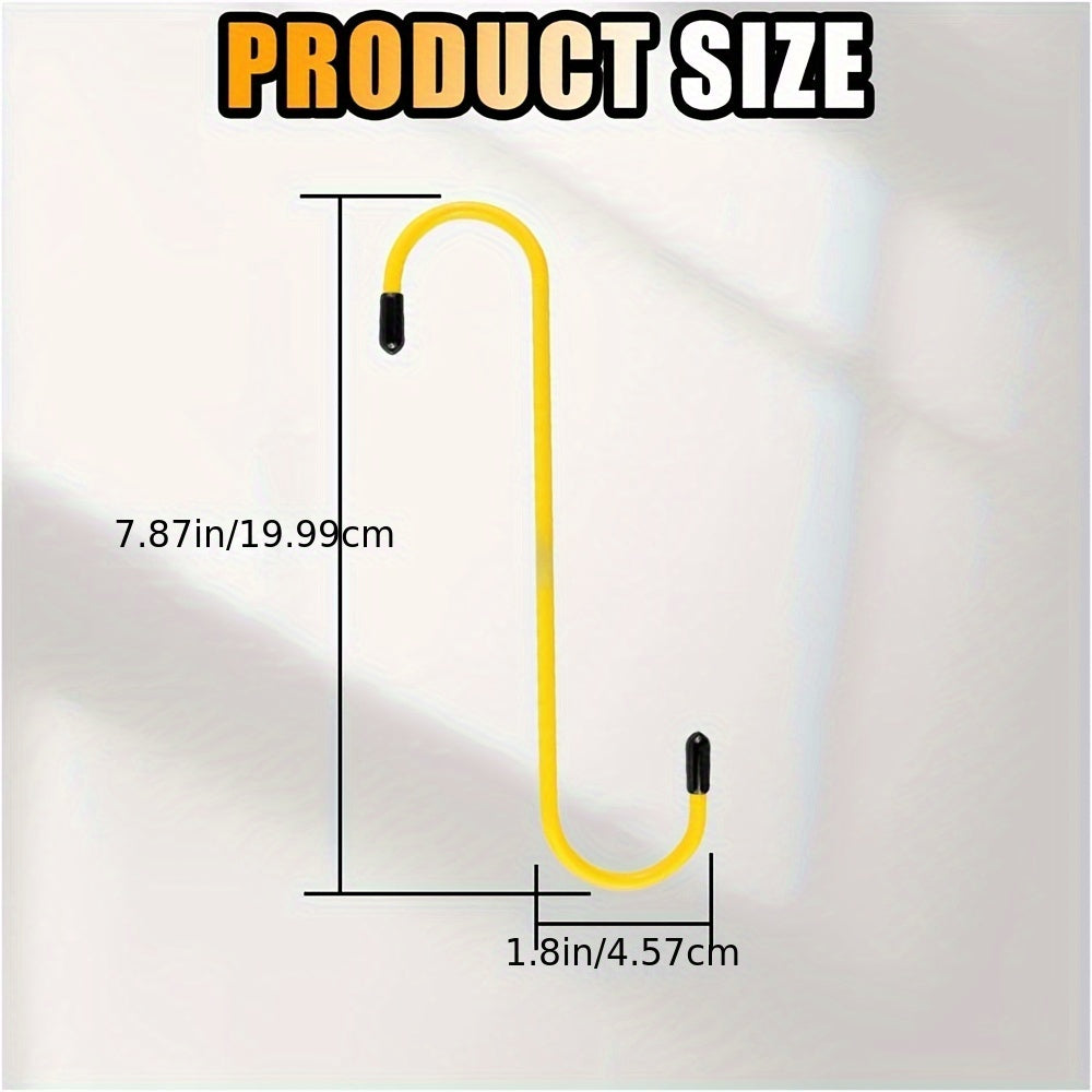 2Pcs Steel Brake Caliper Hangers with Rubber Tips for Auto Repair