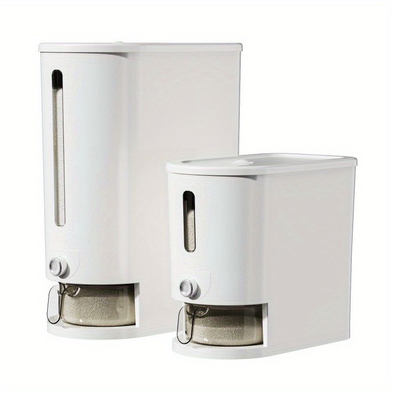 Oziq-ovqat uchun havo o'tkazmaydigan saqlash konteyneri, o'lchov stakan bilan, 176oz 352oz, namlikka chidamli