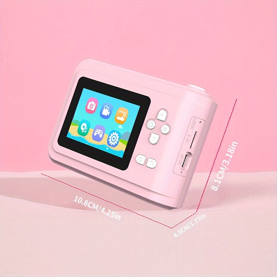 USB-Powered Instant Photo Printer with Rechargeable Battery and 2 Paper Rolls