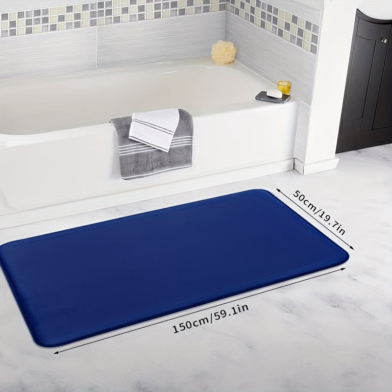 Coral Fleece Non-slip Quick-Drying Bath Mat for Bathroom Kitchen Laundry Bedroom