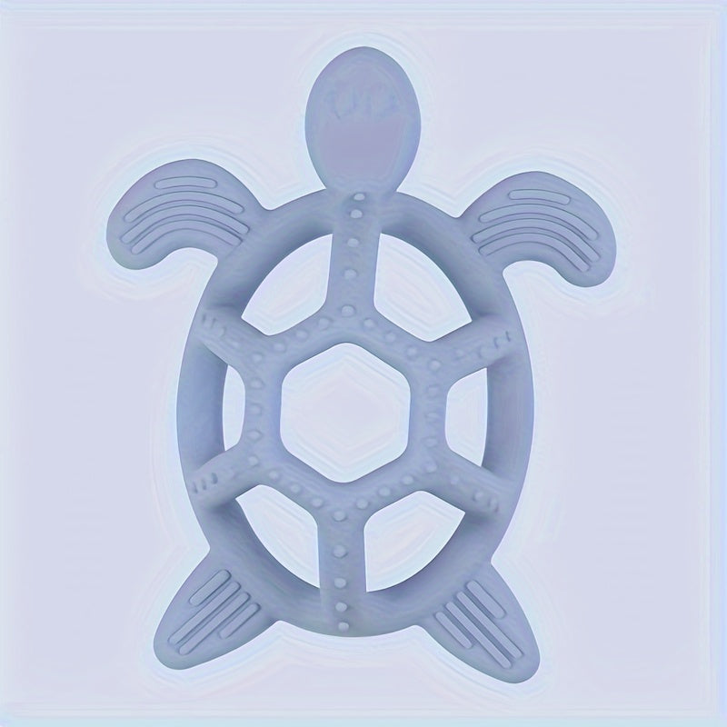 Cute Turtle Silicone Teething Toy for Babies BPA-Free Soothing Gums