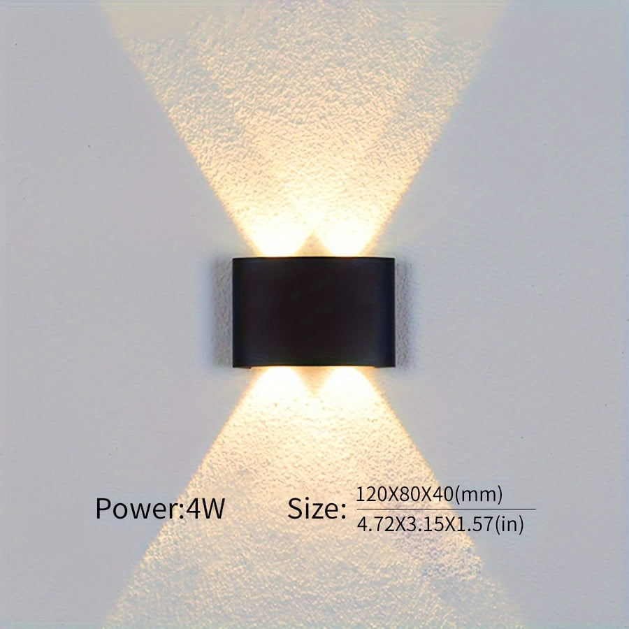 Wall Light with Adjustable Wattage 2W-10W for Indoor and Outdoor Use 85-265V