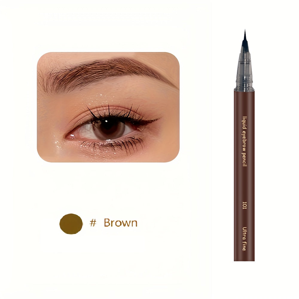 Lápiz de cejas a prueba de agua para microblading para mujer, delgado y de larga duración