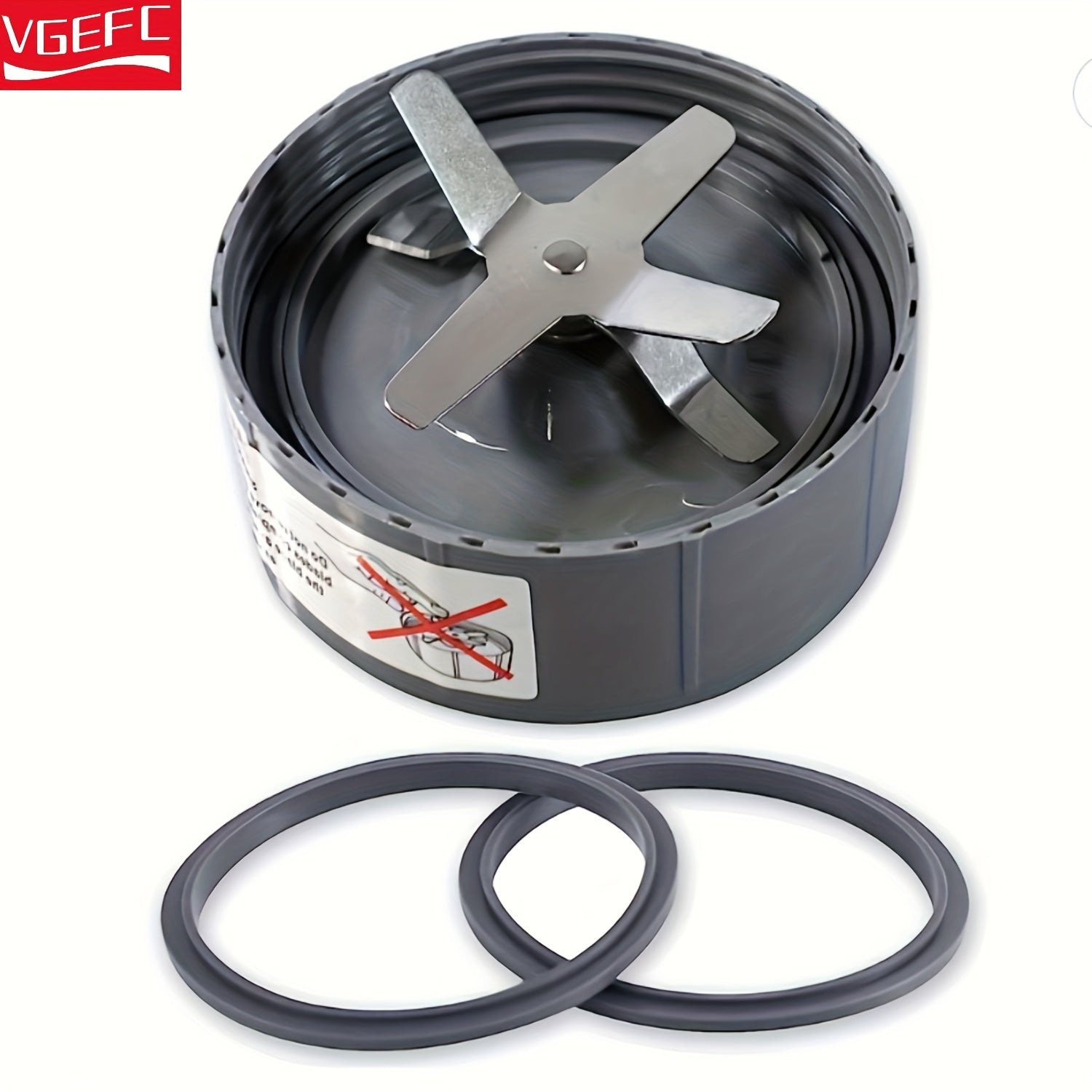 Replacement Blender Blades Set for 900W and 600W NutriBullet with Stainless Steel Cross Blade