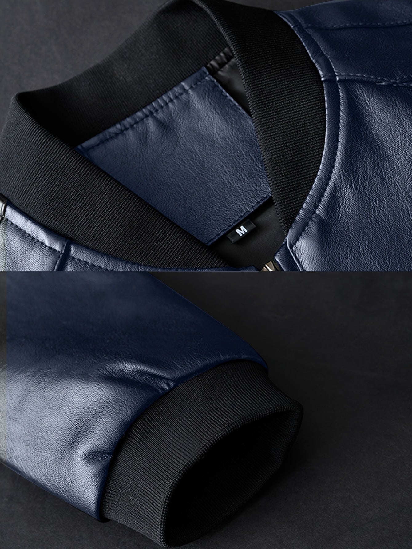 Erkaklar uchun amerika uslubidagi toraytiruvchi jaket, beysbol yaka va metall zip tafsilotlari bilan, tasodifiy va biznes kiyimlari uchun mos. Quvvat uchun mashinada yuvilishi mumkin, bahor va kuz uchun ideal.