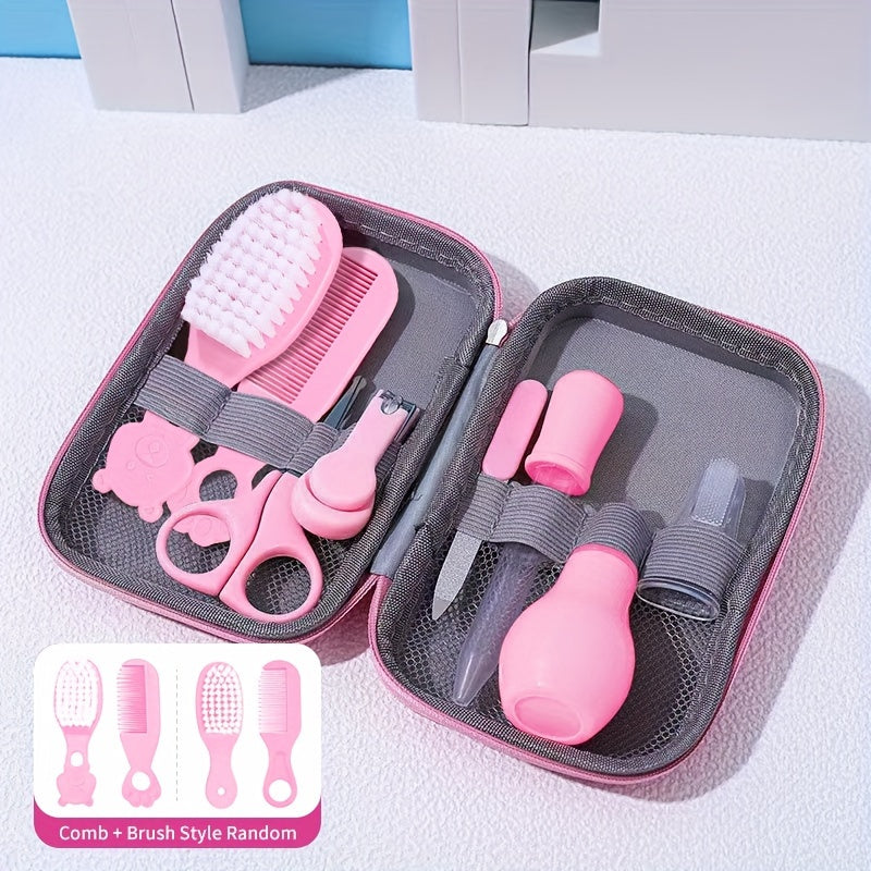 8-Piece Healthcare and Grooming Kit with Portable Safety Care Set for Adults