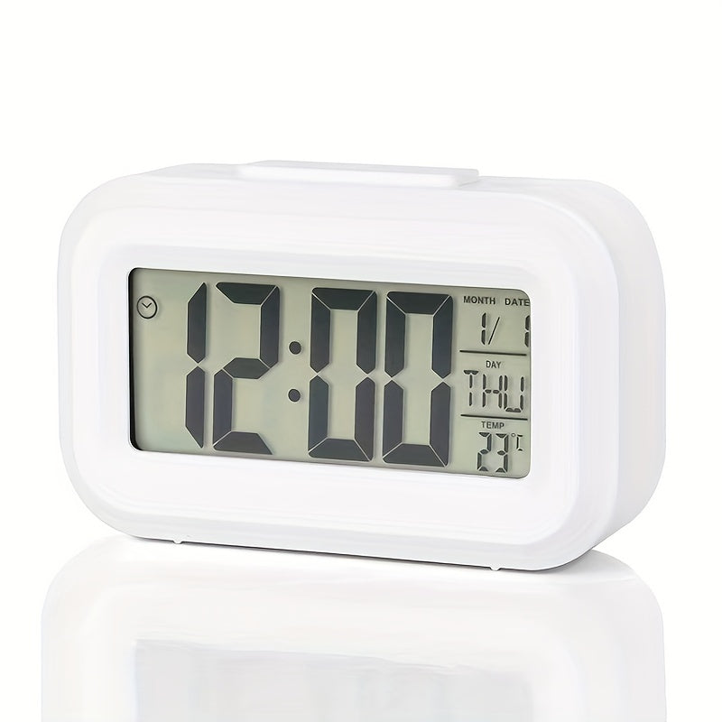 Digital Luminous Office Alarm Clock with Calendar Timer and Temperature