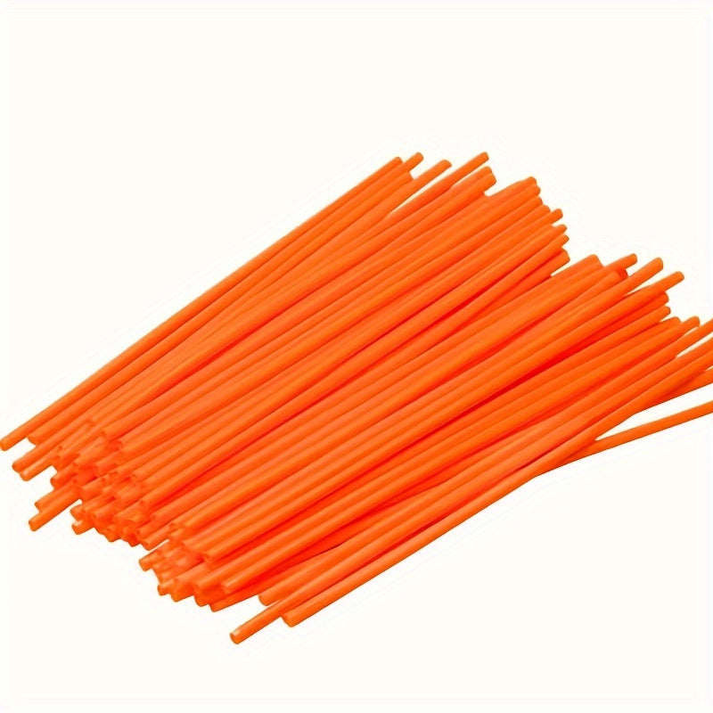 Universal Motorcycle Steel Wire Spoke Sleeves Blue Color Upgrade